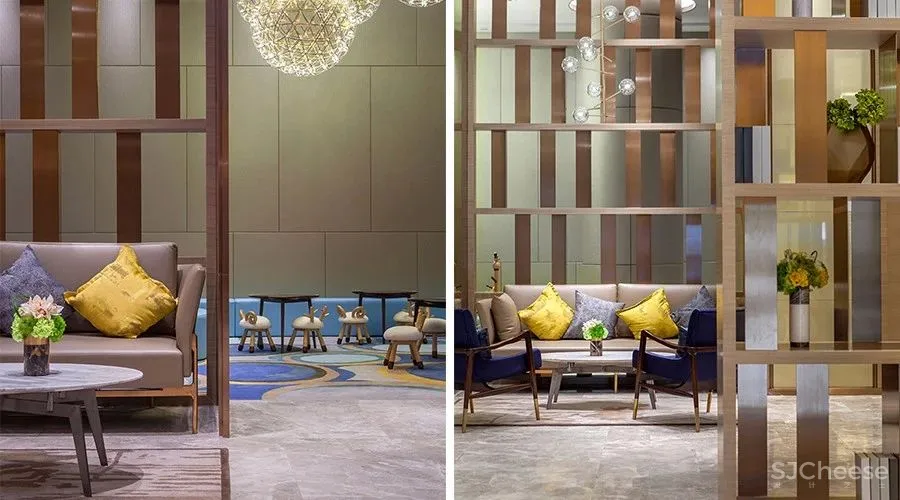 【觉度设计】1300平方米营销中心 | 冷抽象中的感性空间!