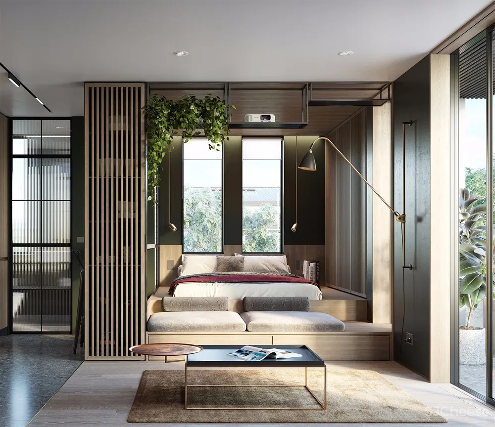 墨尔本25.7m²极致小户型公寓 | Denis Svirid 首