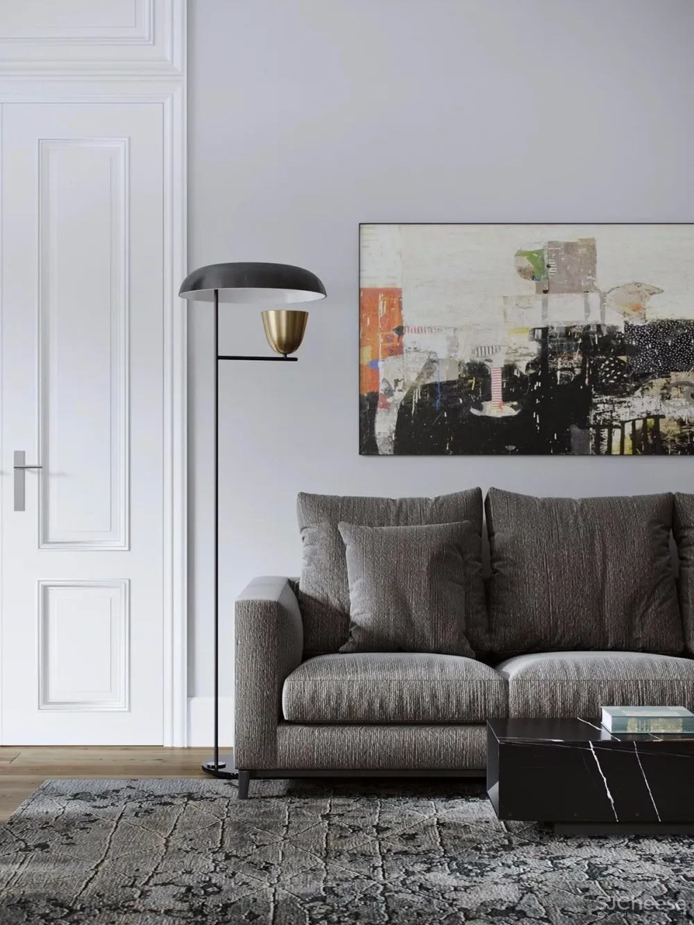 130㎡ 现代简约设计，这样布局空间大一倍 首