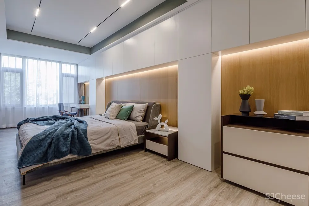 光影·Blues——350㎡南京颐和南园联排别墅