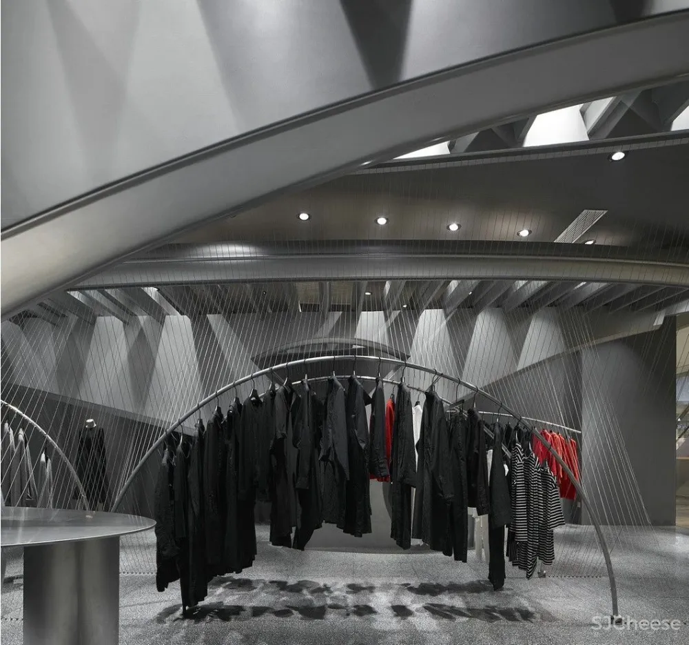 高级灰打造的商业空间,震撼灵魂的美