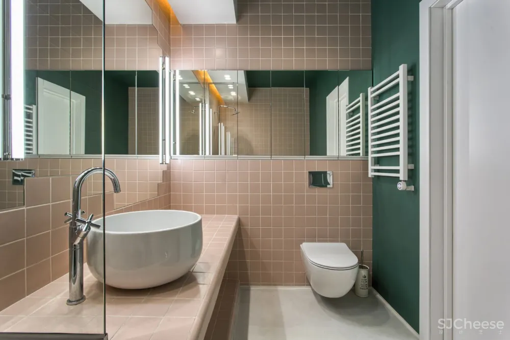 首发 | Lauri Brothers：为年轻女孩设计的基辅粉色霓虹灯公寓 首