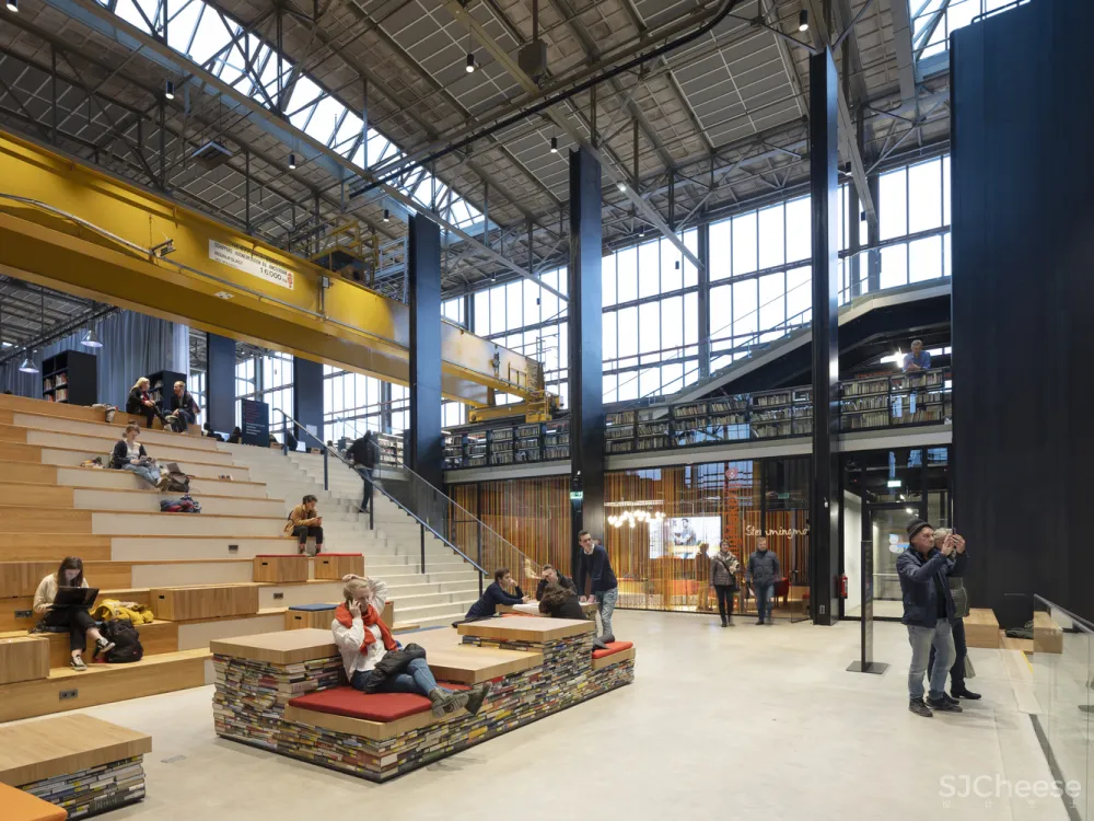 LocHal Library Mecanoo + CIVIC architects + Braaksma - Roos architectenbureau + Inside Outside