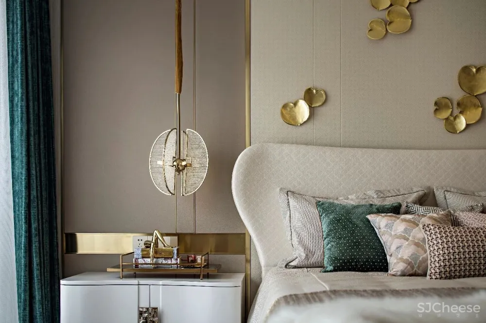 【集艾设计】165㎡英伦名仕品格别墅样板间设计方案 首