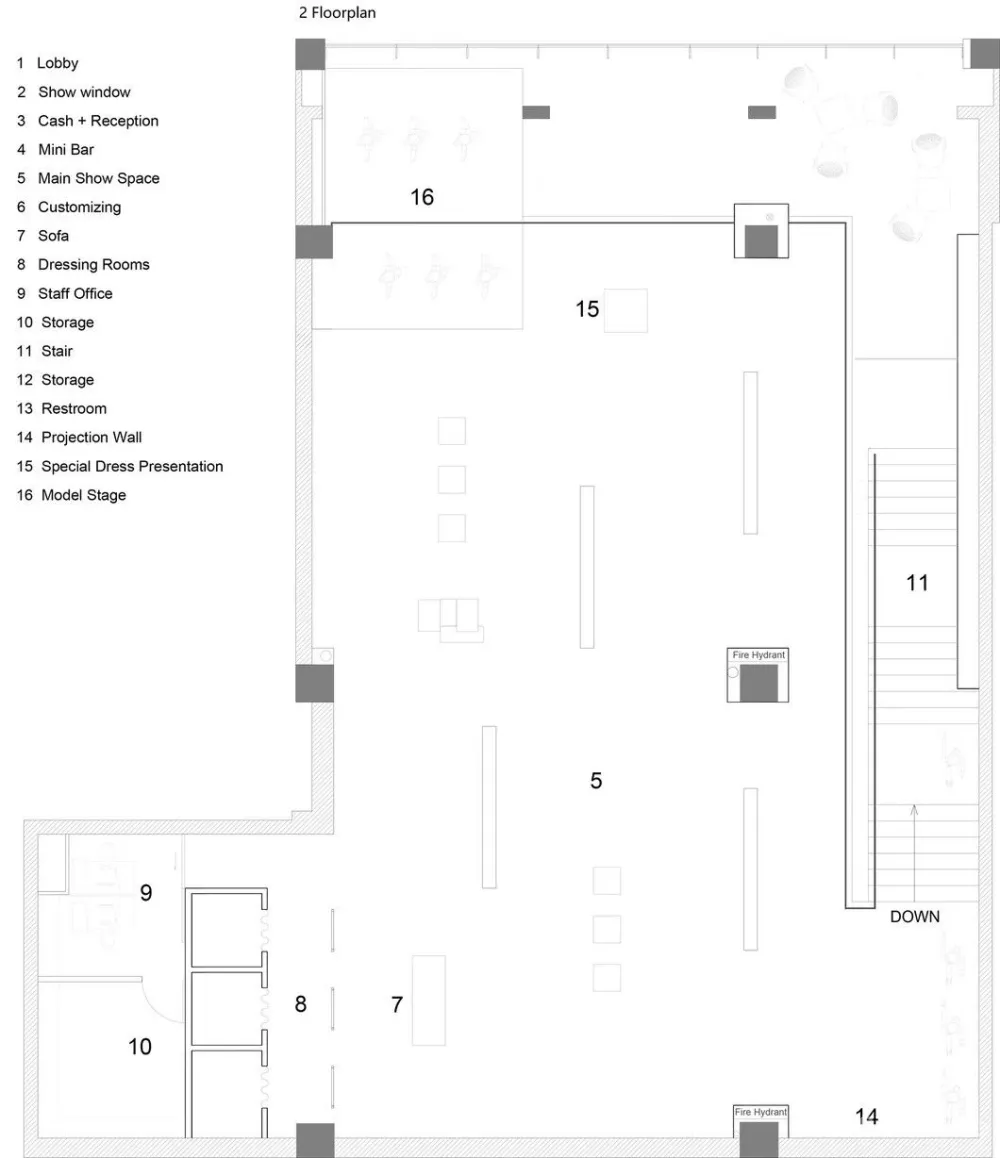 高级灰打造的商业空间,震撼灵魂的美