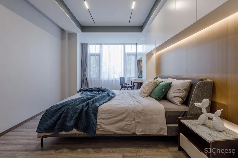 光影·Blues——350㎡南京颐和南园联排别墅