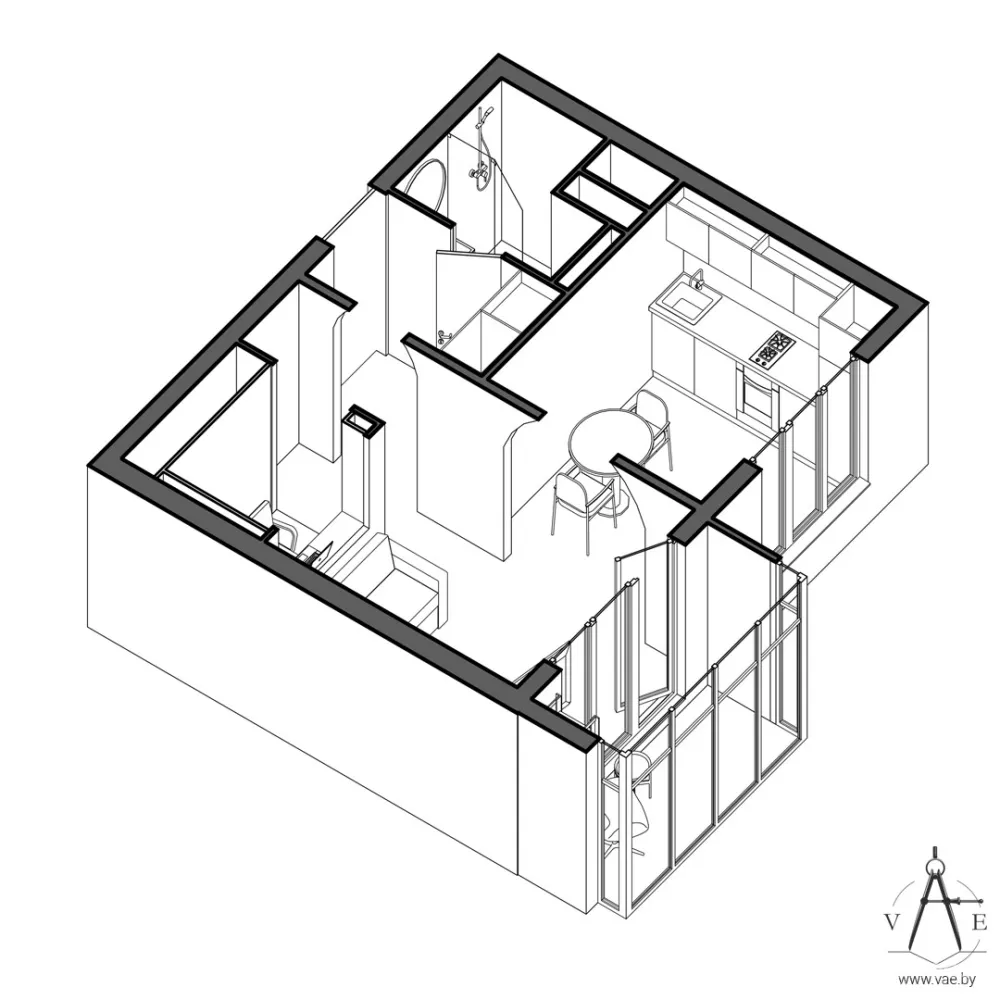 明斯克经典格调公寓 | VAE设计