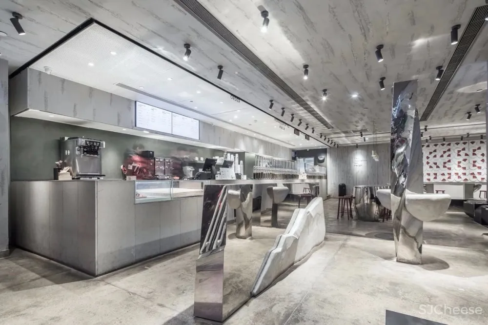 网红奶茶店设计丨向十六朝古都致敬