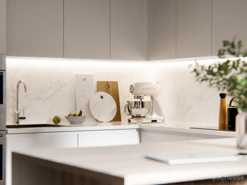 “灰度”简约风格公寓 Vizline Studio