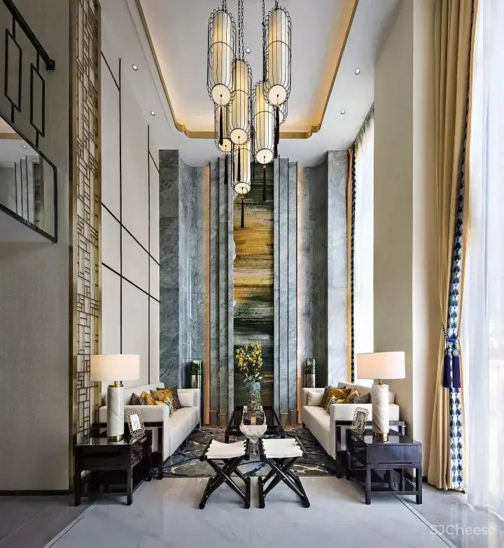 当代文仕的雅舍情怀，福州碧桂园贵安府别墅 方黄设计