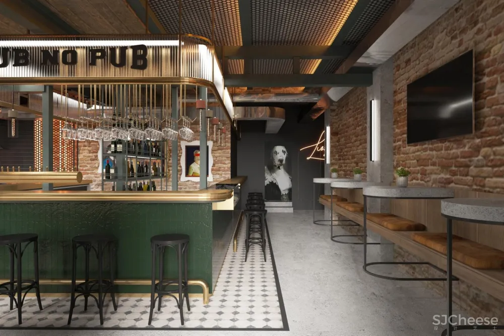 190㎡莫斯科Pub no Pub酒吧&餐厅 | ze workroom