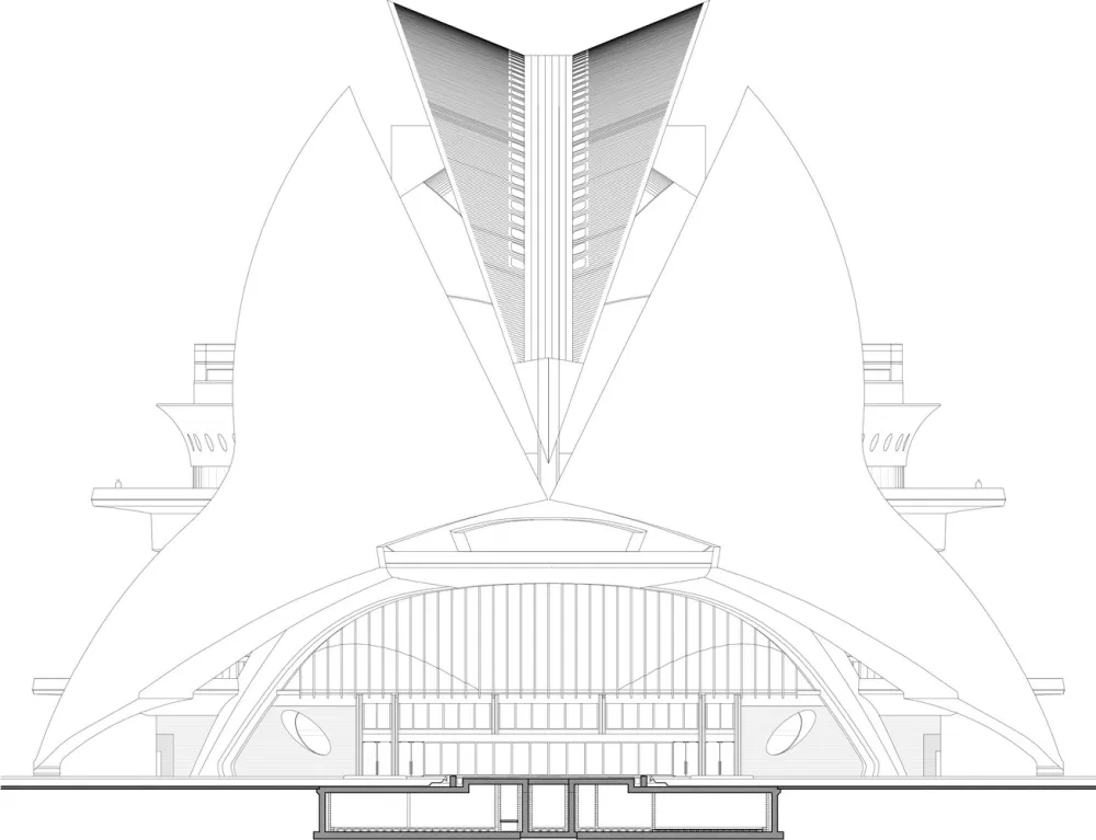 Palau de les Arts Reina Sofía Santiago Calatrava