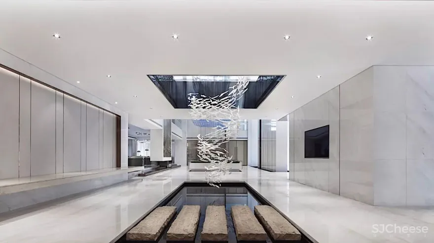 长春云湖府邸售楼处 | 骏地设计