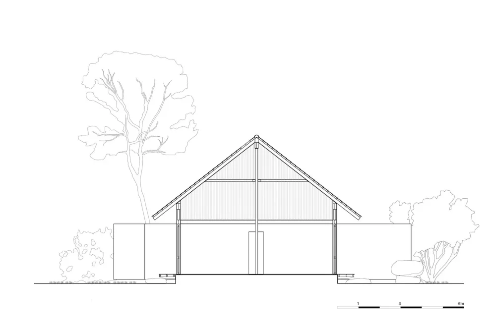 rear studio + AHO design studio | 柬埔寨YT House