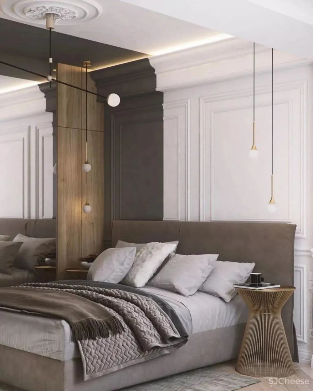 看法国人怎么设计护墙板？