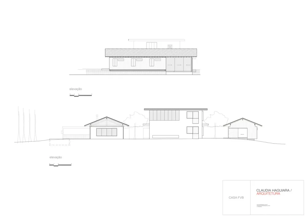 Claudia Haguiara Arquitetura | 巴西花园别墅FVB House 首