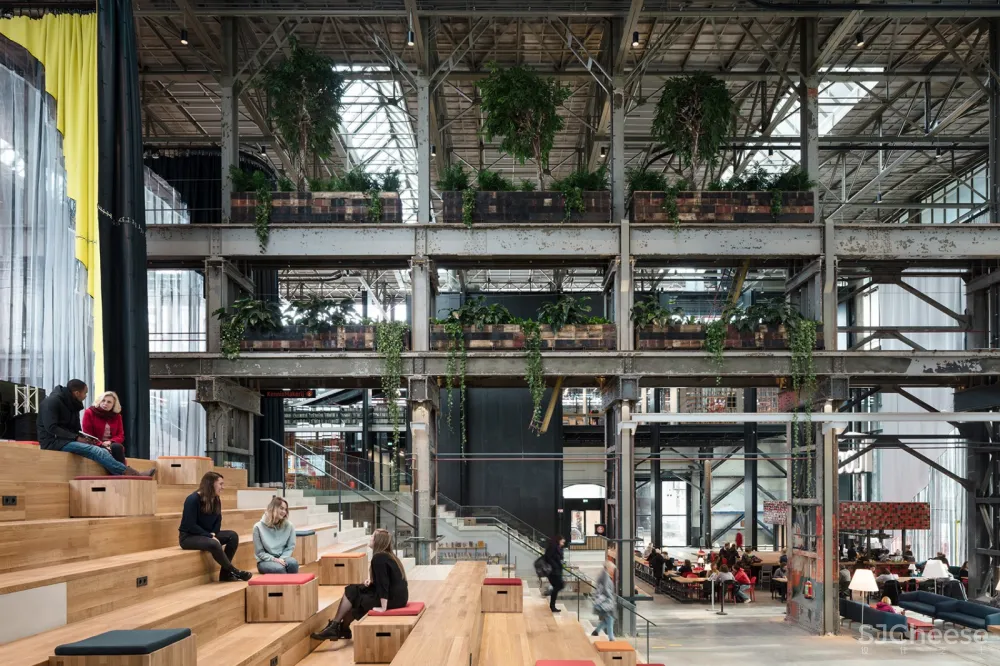 LocHal图书馆建筑设计，荷兰 / Civic Architects