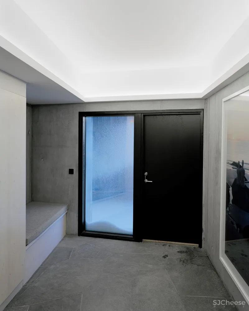 挪威L形雪地小屋 / Helen & Hard architects