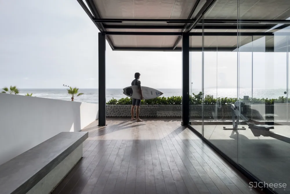 Pacífico Sur Club Nikolas Briceño arquitecto