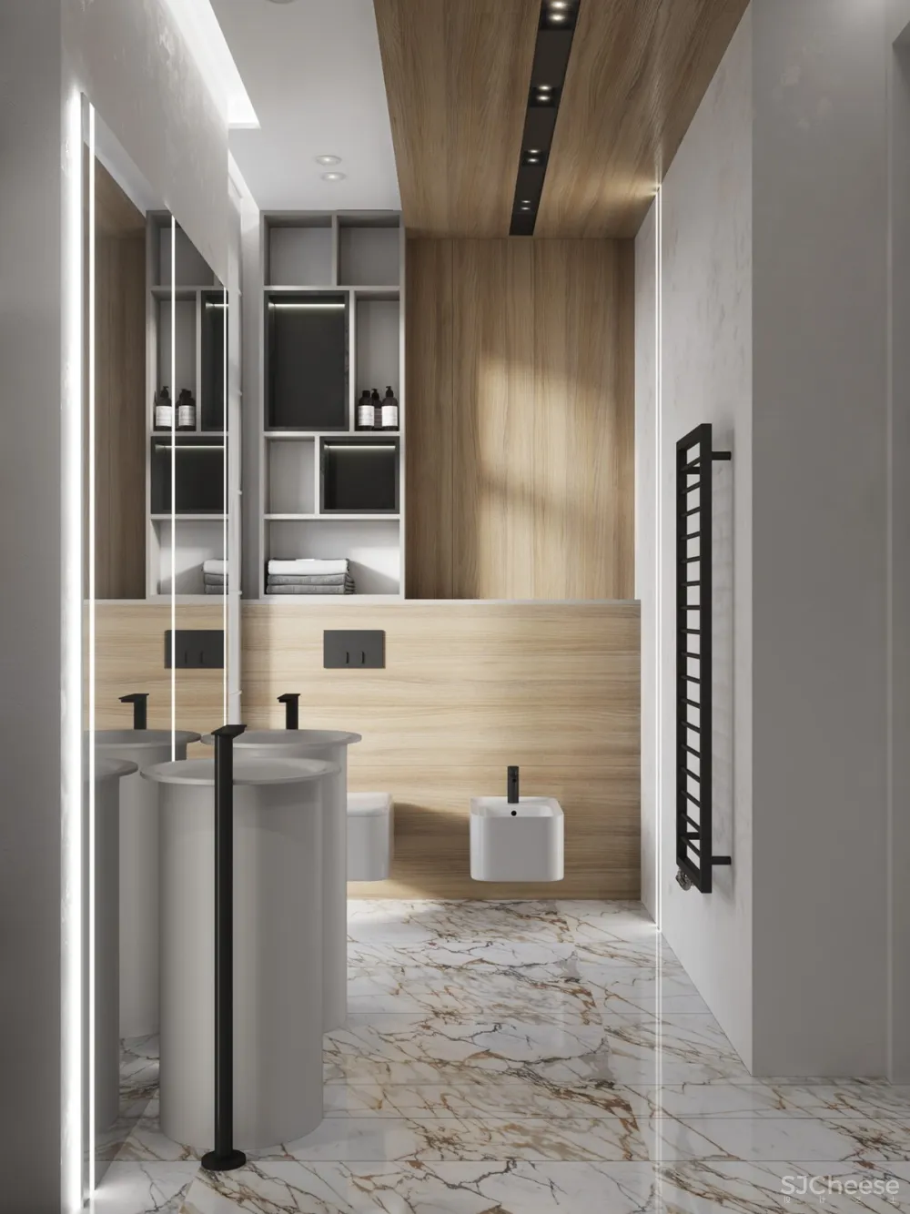 “柔色” 圣彼得堡120m²现代公寓 DE-DE Studio