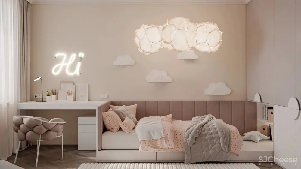 130 ㎡ 的四口之家，感受去繁化简之美！ 首