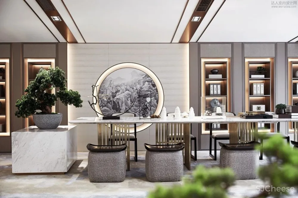 上海禾悉设计 | 招商弘阳杭州随塘售楼处