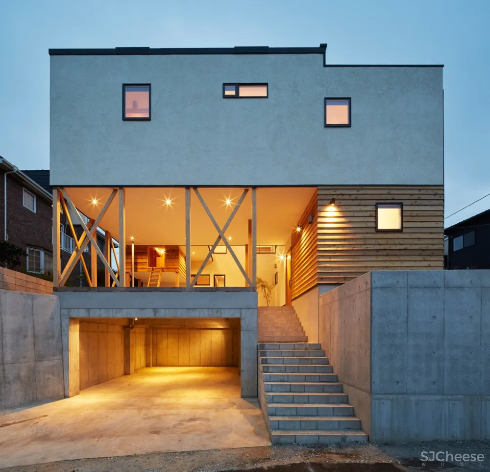 日本“吊脚楼”住宅 / Archidance