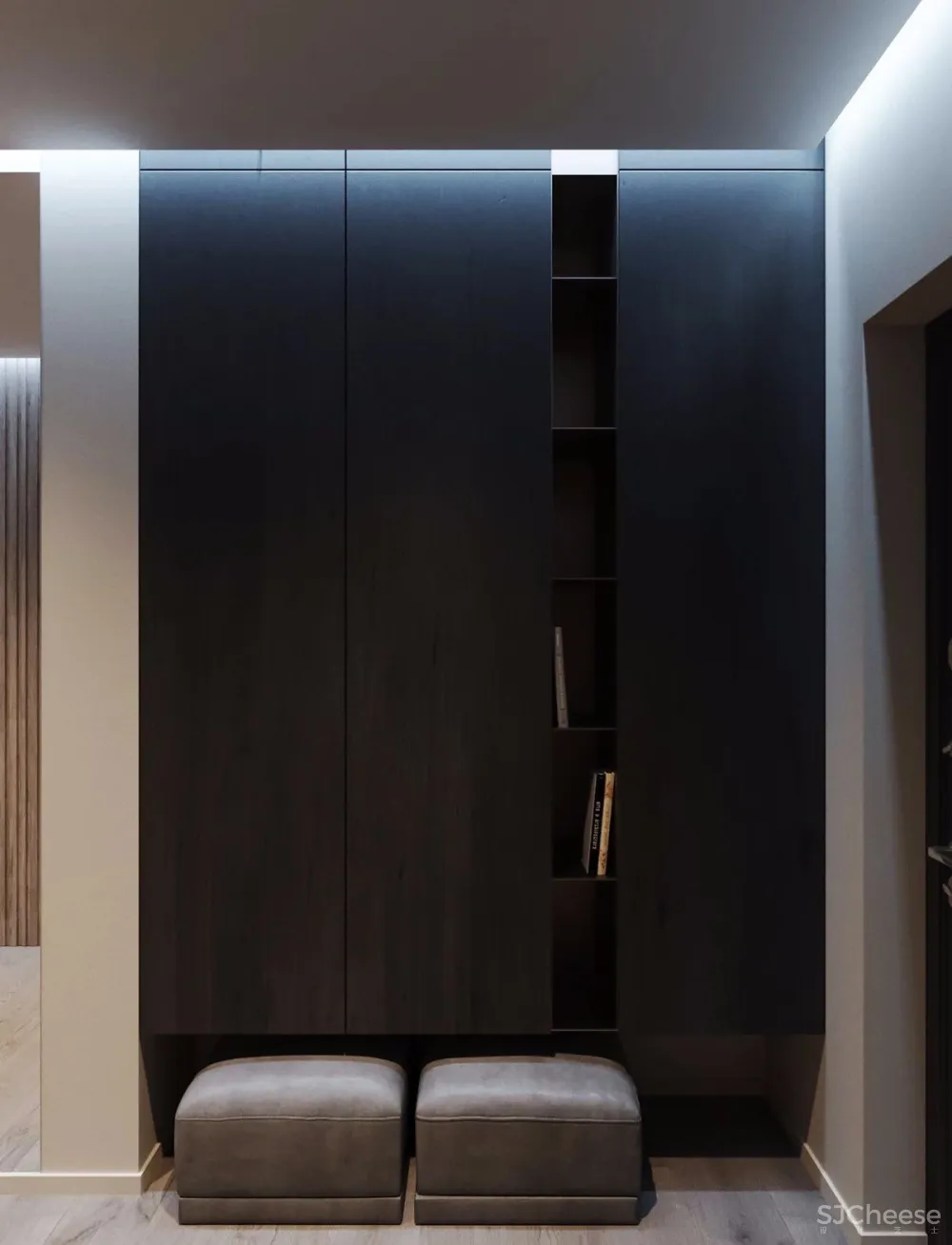 现代简约风丨灯带让空间更有型