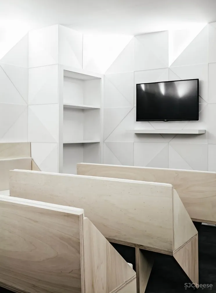 波尔图几何元素牙科诊所 Ren Pepe Arquitetos