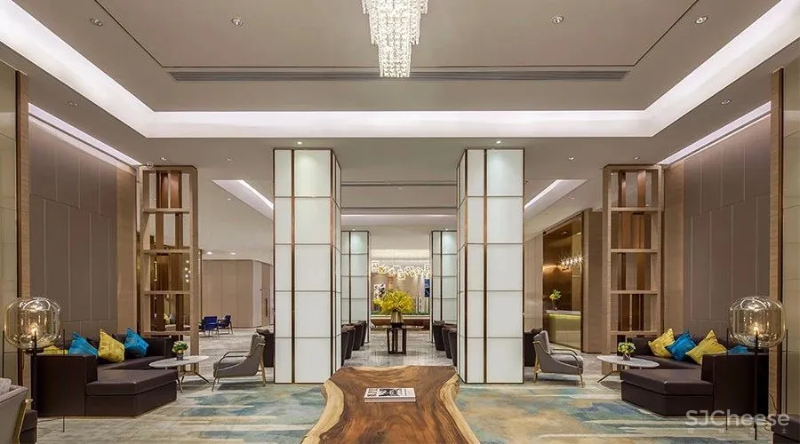 【觉度设计】1300平方米营销中心 | 冷抽象中的感性空间!