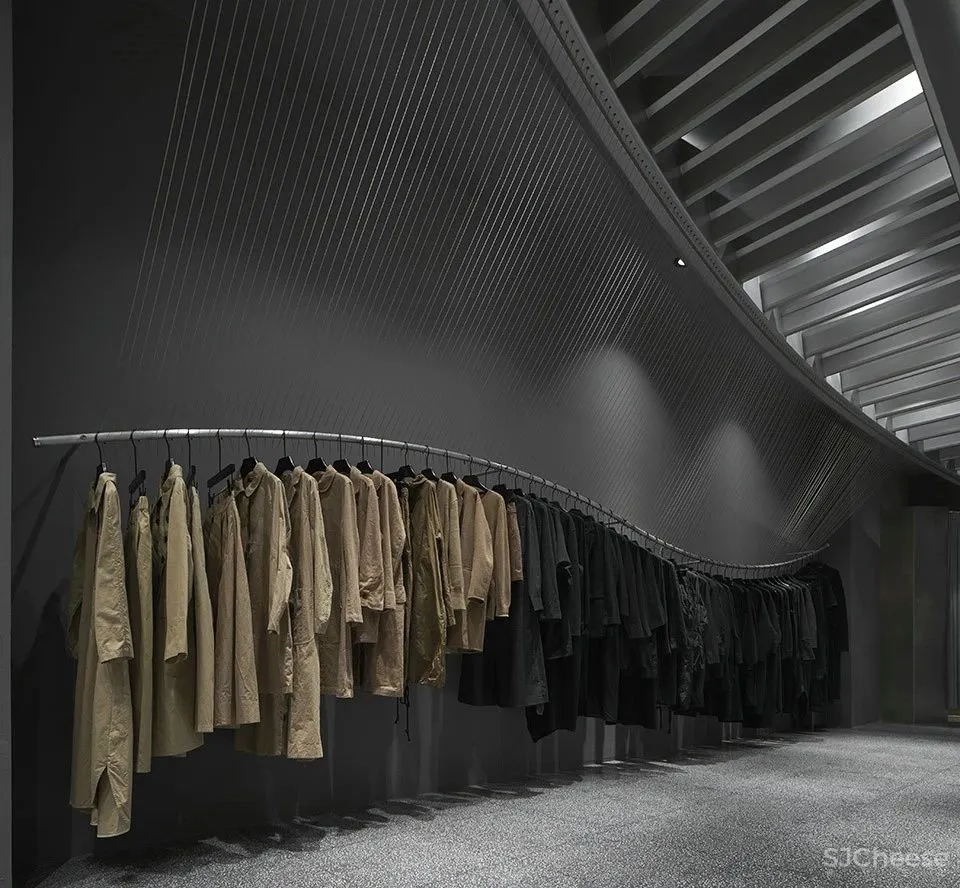 高级灰打造的商业空间,震撼灵魂的美