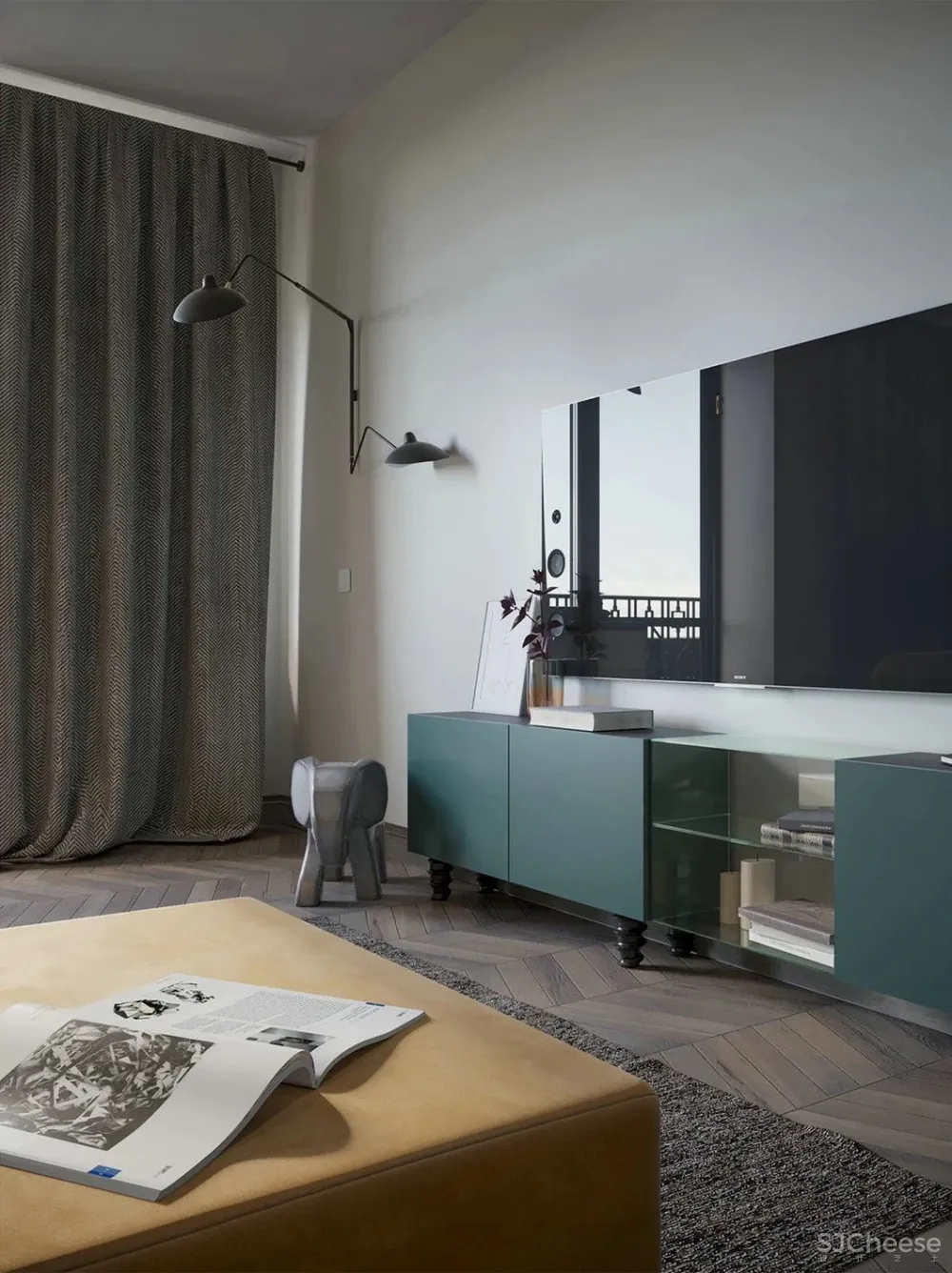 这样的个性公寓设计，才够腔调！ 首