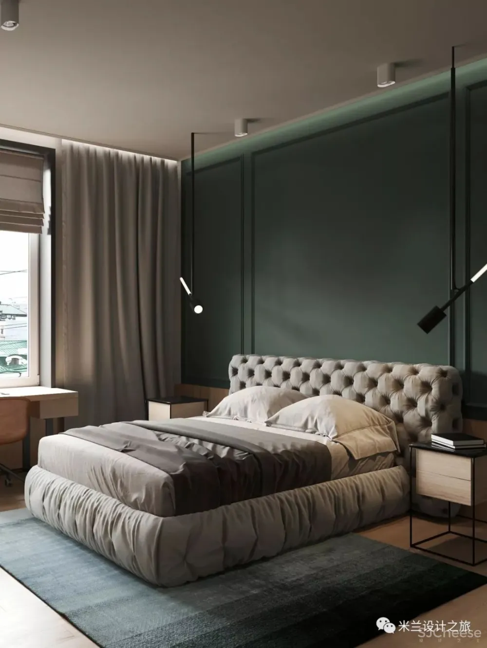 66㎡莫兰迪配色，有颜有格调 ​！