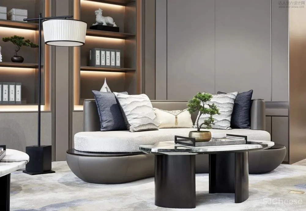 上海禾悉设计 | 招商弘阳杭州随塘售楼处