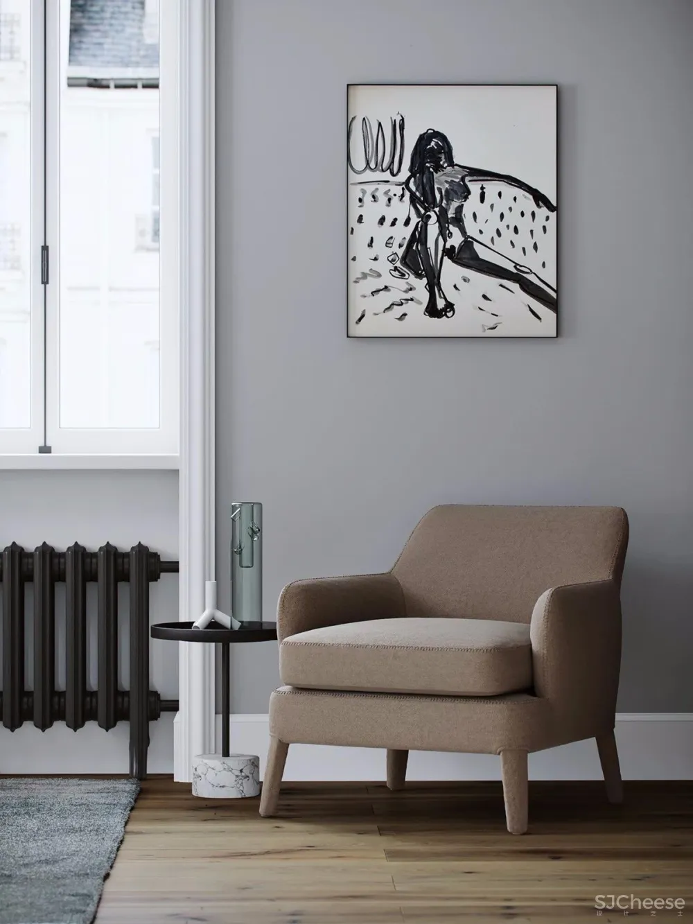 130㎡ 现代简约设计，这样布局空间大一倍 首