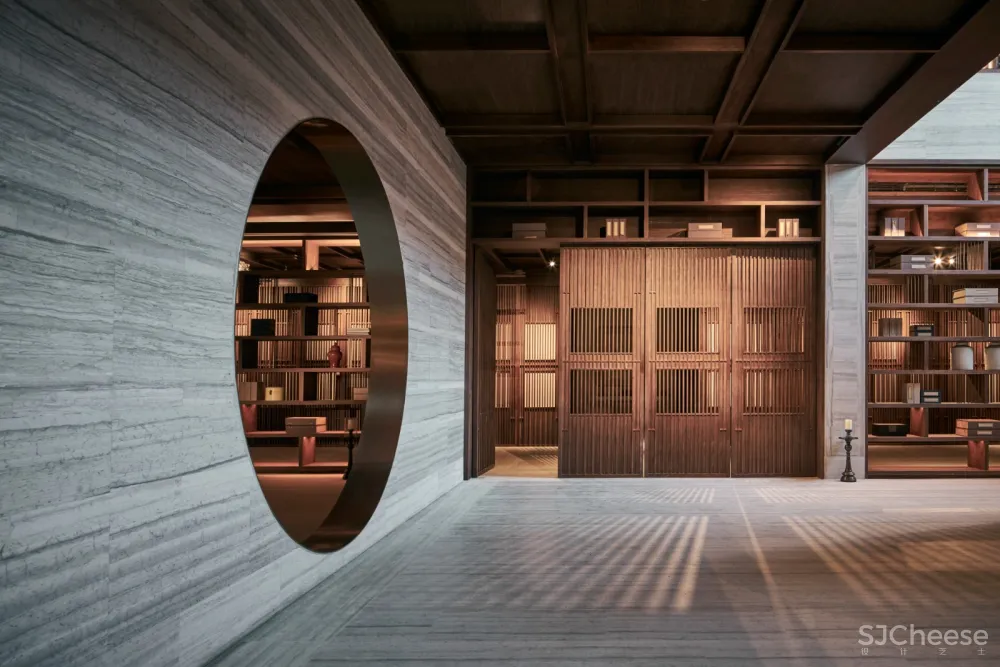 竹窗闻水月浮动｜涞澳新作 苏州世茂铜雀台售楼处 首