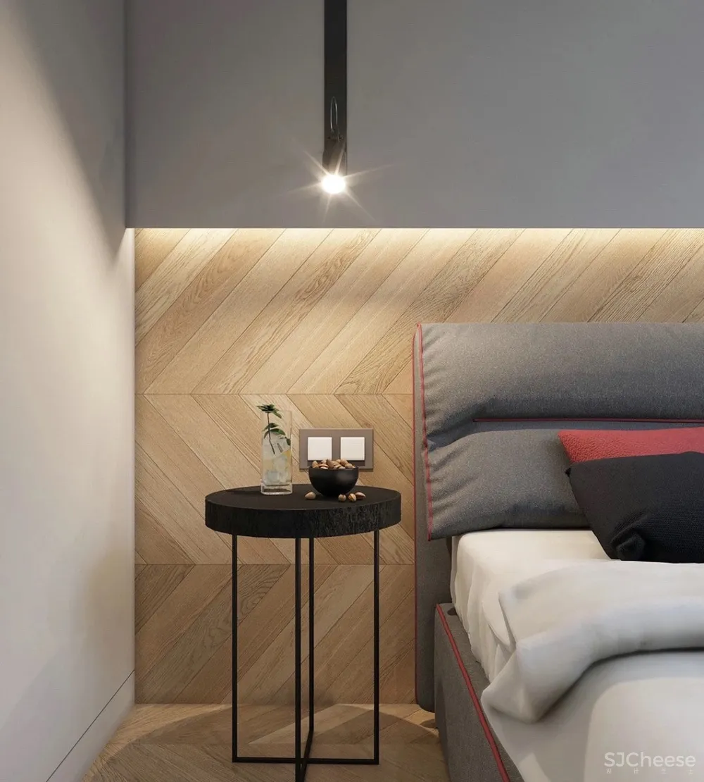 高级灰+红色,彰显个性的豪奢风范!