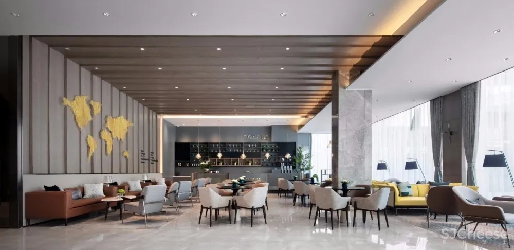 【觉度空间最新力作】以“林”为魂的营销中心 | 诗意栖居与纯粹抽象