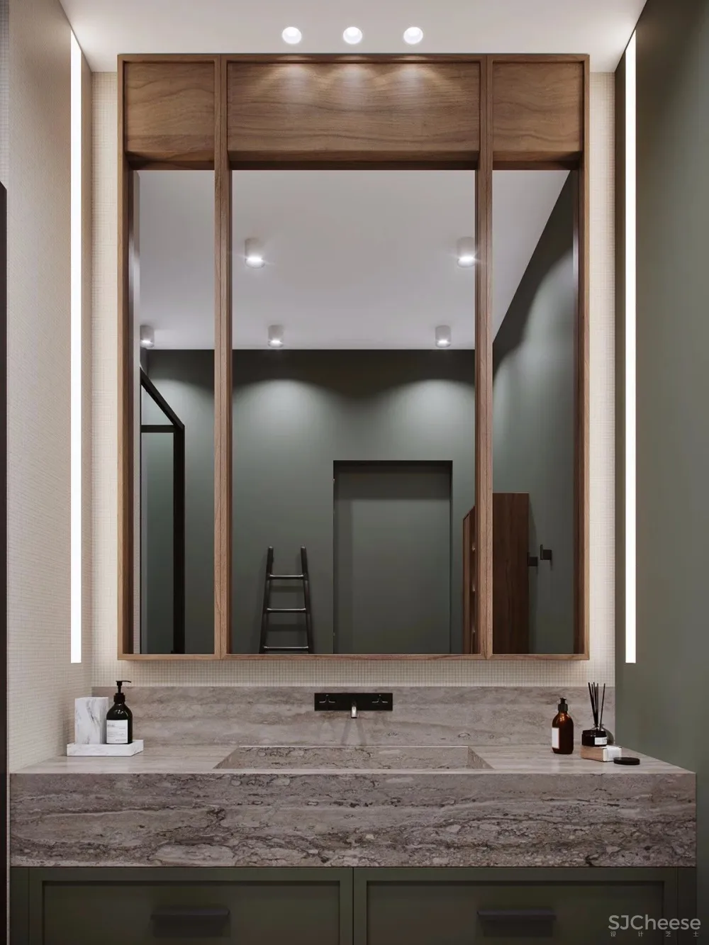 130㎡ 现代简约设计，这样布局空间大一倍 首