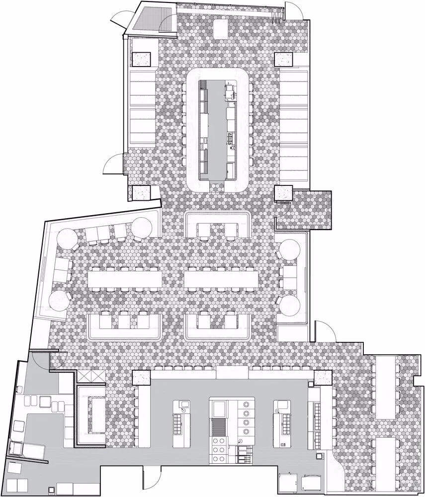 一个源自著名巴塞罗那市场的餐厅概念 | Razavi 首