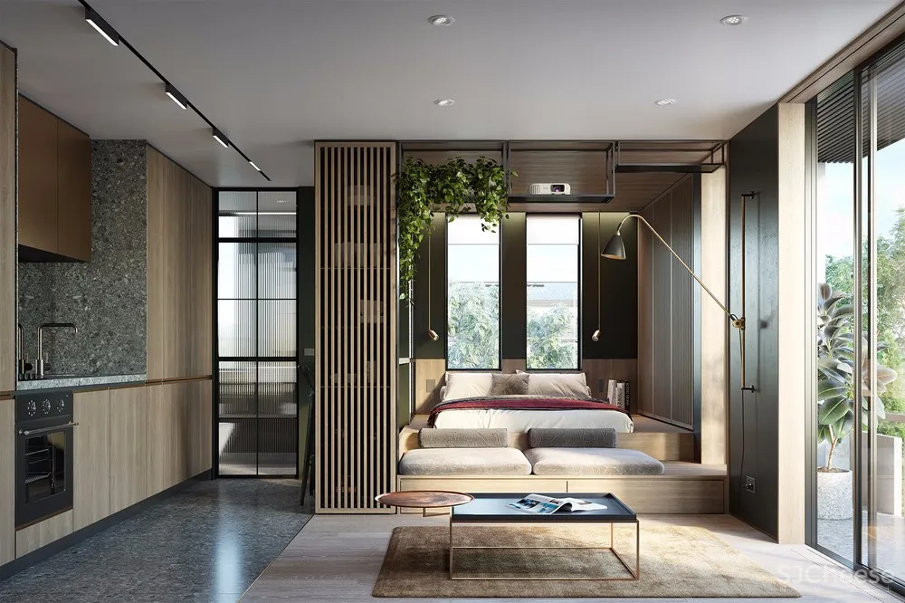 墨尔本25.7m²极致小户型公寓 | Denis Svirid 首