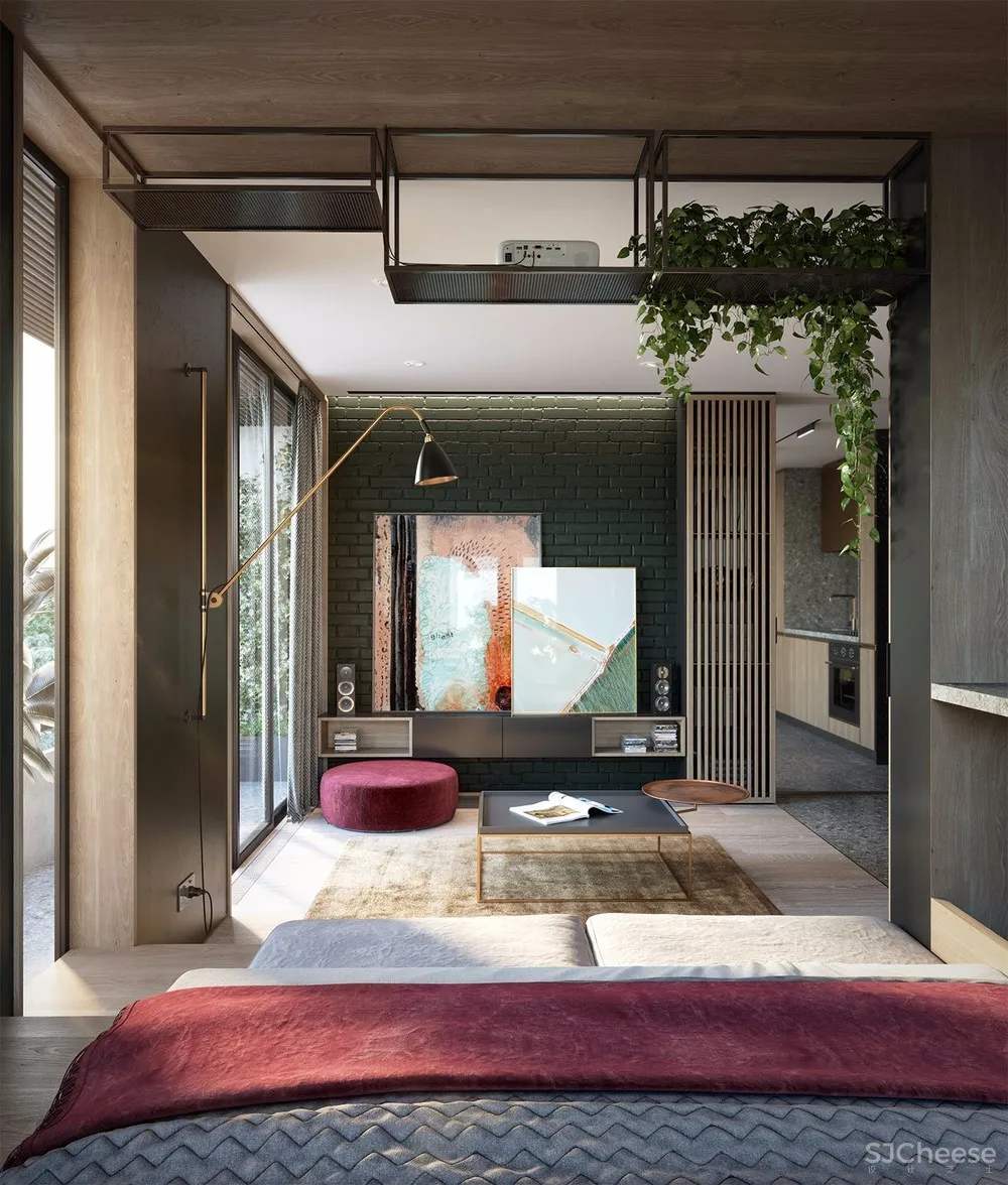 墨尔本25.7m²极致小户型公寓 | Denis Svirid 首