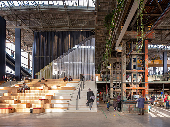 LocHal Library Mecanoo + CIVIC architects + Braaksma – Roos architectenbureau + Inside Outside