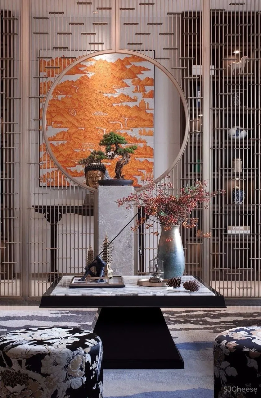 中西圆融，和合相生 | 汕头龙光碧海阳光V1别墅样板间