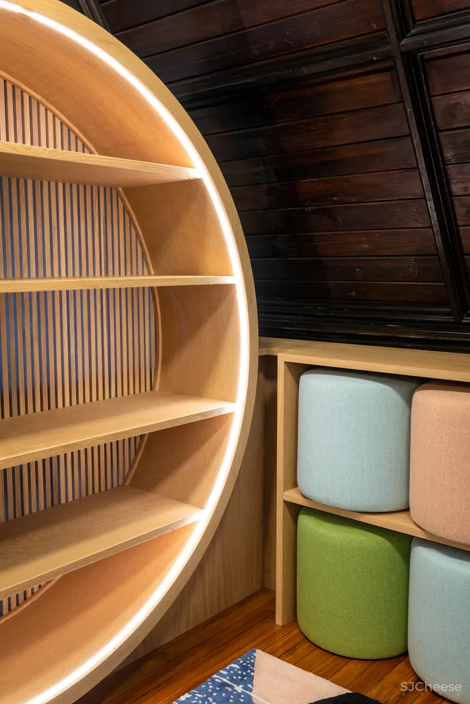Children’s Library at Concourse House Michael K. Chen Architecture