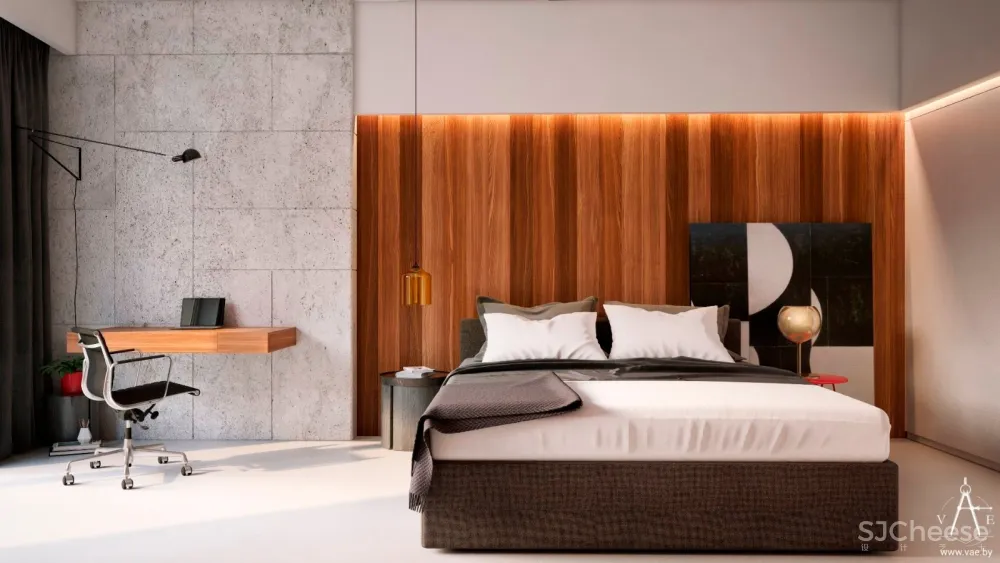 124㎡明斯克暖色调公寓 | VAE设计