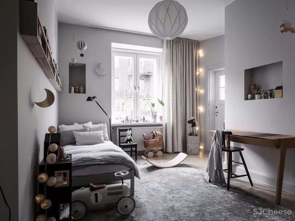 北欧高级灰——加点颜色更有温度