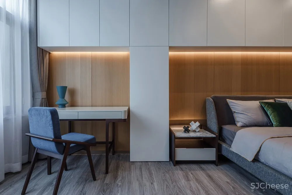 350M²联排别墅具高质感和舒适感的生活空间，体现了一种“平静的奢华”