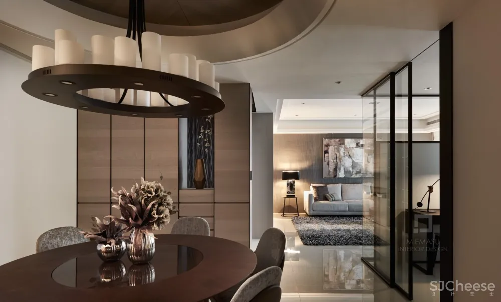 吉美一品花园——台北现代休闲风家庭住宅 | 大观室内设计