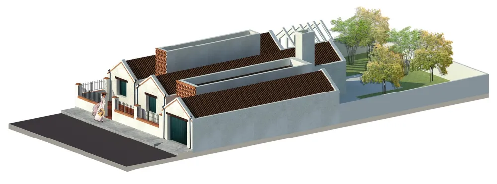 OOIIO Arquitectura | 西班牙传统小屋 Cottage in Las Herencias 首